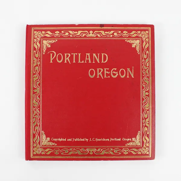 Portland Oregon From The Heights West of the City Looking East Panoramic Photo