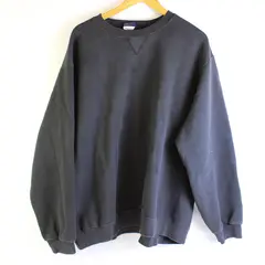 Champs Sports Solid Dark Gray Color Long Sleeve Sweatshirt Men's Size XXL