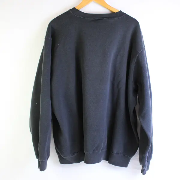 Champs Sports Solid Dark Gray Color Long Sleeve Sweatshirt Men's Size XXL