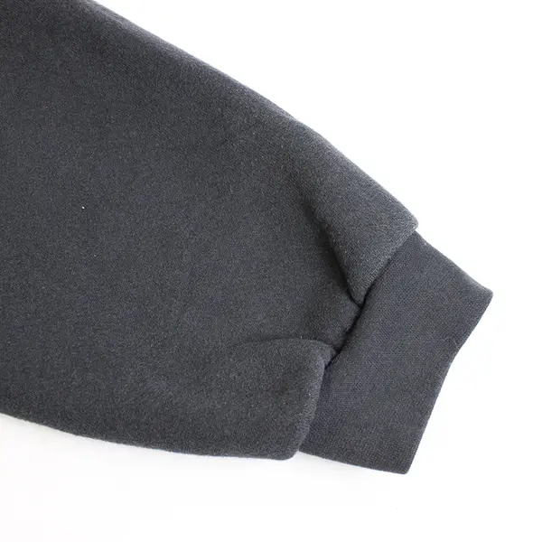 Champs Sports Solid Dark Gray Color Long Sleeve Sweatshirt Men's Size XXL