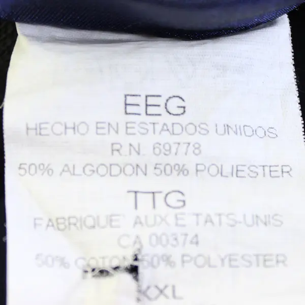 Champs Sports Solid Dark Gray Color Long Sleeve Sweatshirt Men's Size XXL