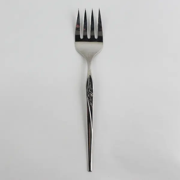 Tradition Flatware Unknown Pattern Stainless Serving Fork 8.5" Rare