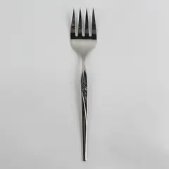 Tradition Flatware Unknown Pattern Stainless Serving Fork 8.5" Rare