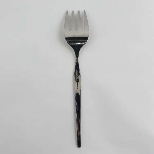Tradition Flatware Unknown Pattern Stainless Serving Fork 8.5" Rare