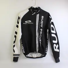 Rudy Project Technically Cool Full-Zip Long-Sleeved Cycling Shirt Size Small