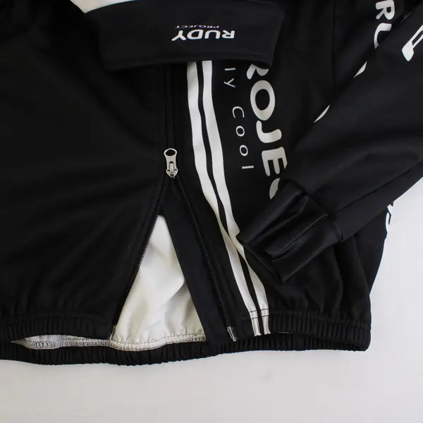 Rudy Project Technically Cool Full-Zip Long-Sleeved Cycling Shirt Size Small