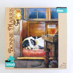 Bonnie Marris Best Friends Are Welcome 1000 Pc Jigsaw Puzzle, 27"x20" Complete