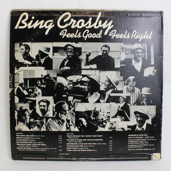 Bing Crosby Feels Good Feels Right