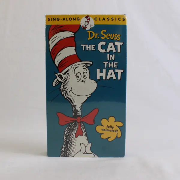 Dr. Seuss The Cat in The Hat Animated Sing-Along Classics VHS Tape, 1985 Sealed