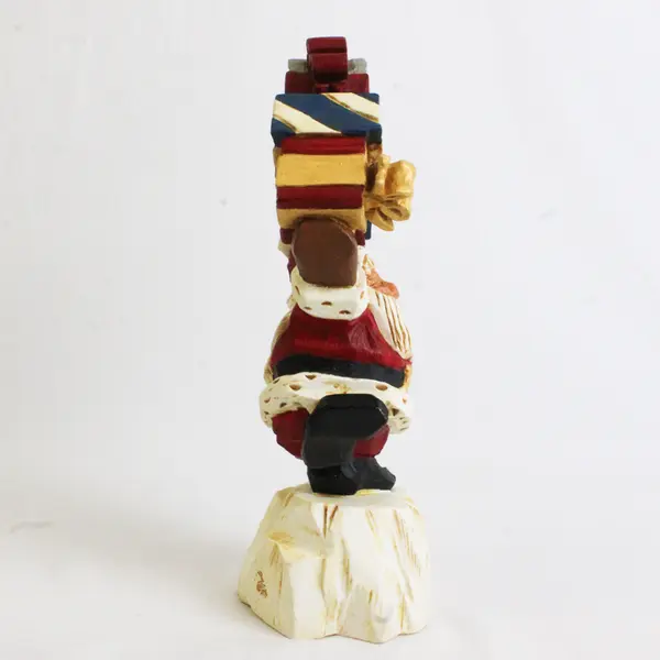 David Frykman Collection Santa Figurine Juggling Present "Christmas 1995" 8.5"