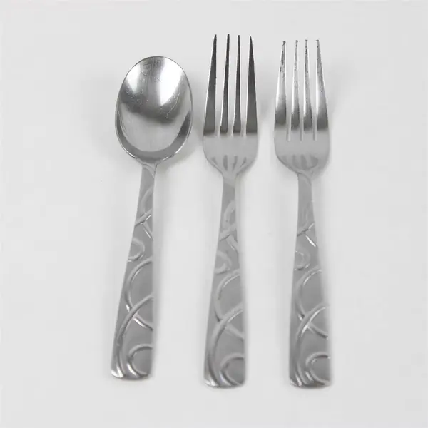 Lot of 3 Cambridge Conquest Assorted Silverware Utensils Stainless Steel
