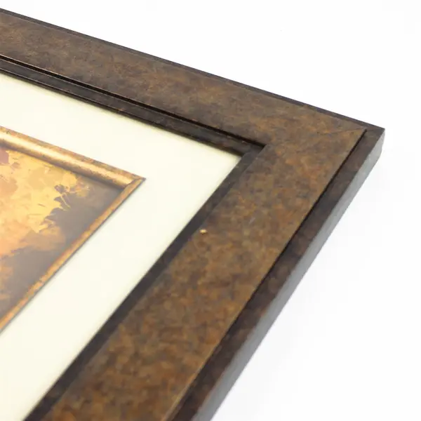 Henry Kim 'Morning Calm I' Framed Oil Print 21 x 45 in