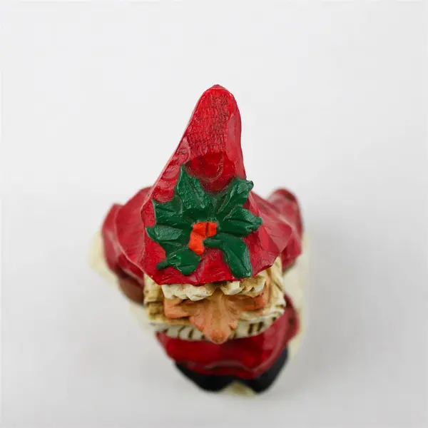 David Frykman Collection Happy Sitting Santa Figurine "Oh, The Joy!" 5" 1994