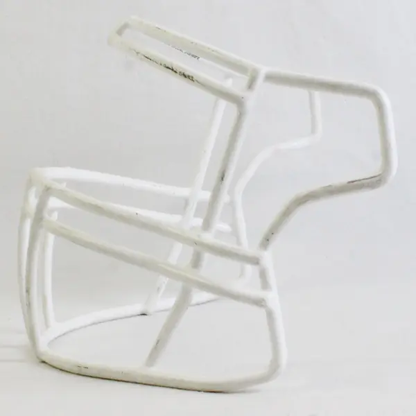 Riddell White Face Mask NOCSAE Standard 03-22TA No Helmet