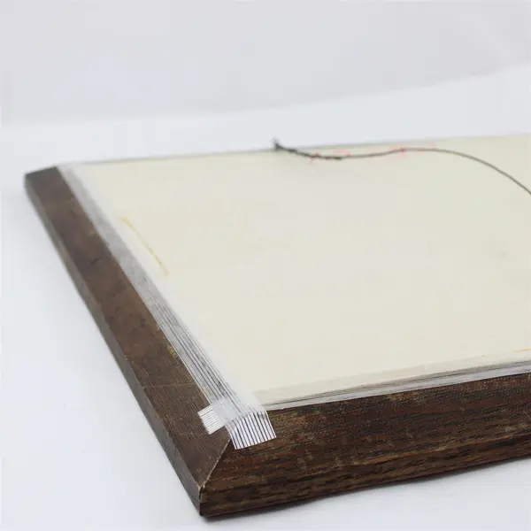 Framed Watercolor Original Bridge Scene by D. Kennedy 