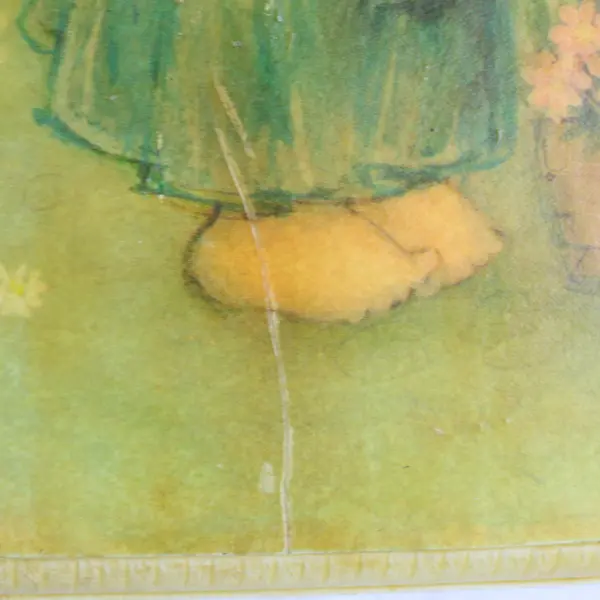 Hallmark Little Angel Babies Wooden Plaque 5.5" x 9"