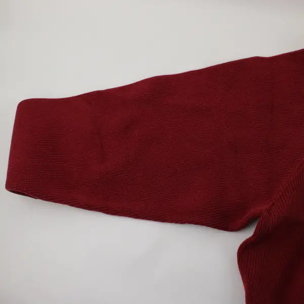 Eddie Bauer Solid Red Color Long Sleeve Knit Sweater Women's Size 3XL