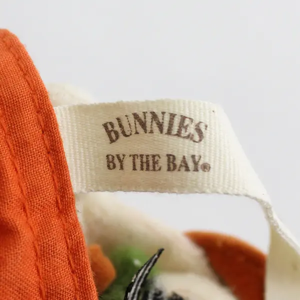 2002 Hallmark Bunnies By The Bay Petite Pete Hoop Te Dee Plush 8"