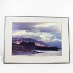 Lake Pukaki New Zealand Photograph Print by John Day 22.25x29in