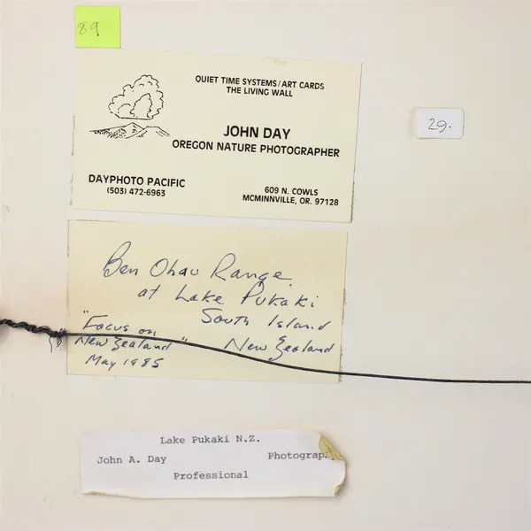 Lake Pukaki New Zealand Photograph Print by John Day 22.25x29in