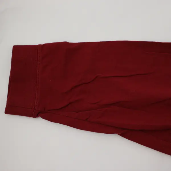 Eddie Bauer Solid Red Color Long Sleeve T-Shirt 100% Cotton Women's Size 3XL