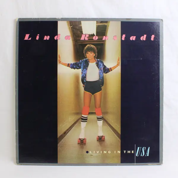 Linda Ronstadt Living in the USA Vinyl Record Asylum Records