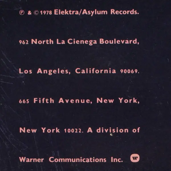 Linda Ronstadt Living in the USA Vinyl Record Asylum Records