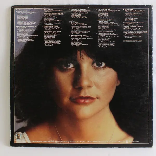 Linda Ronstadt "Prisoner In Disguise 12" Vinyl Record LP