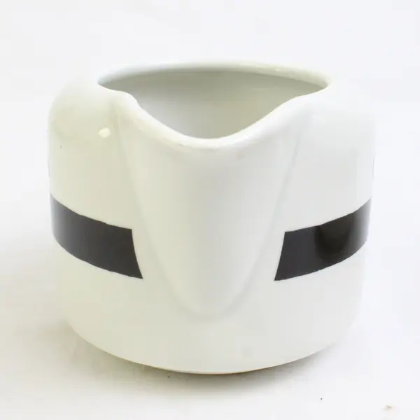 Fishs Eddy Ceramic Creamer and Sugar Bowl Set