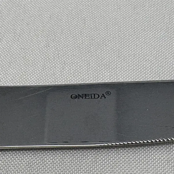Set of 5 Oneida Tortola Stainless Steel Solid Knives