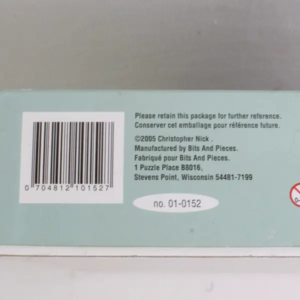 Bits And Pieces Studio 500 pc. Jigsaw Puzzle: One Lump or Two? Complete #01-0152