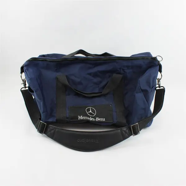 Mercedes-Benz Navy Blue Duffle Bag 21" Travel Luggage