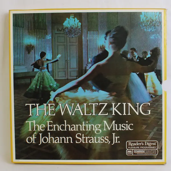 The Waltz King Enchanting Music of Johann Strauss Jr 5 Record Box Set