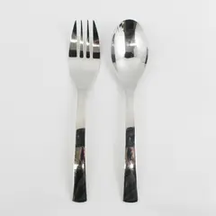 Lot Of 2 Gourmet Settings Park-Carry On (Glossy) Serving Utensils 18/10 SS HTF