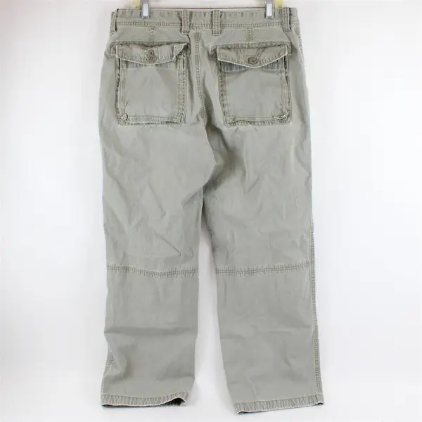 Eddie Bauer Gray Wide-Leg Pants Men's Size 35 x 32