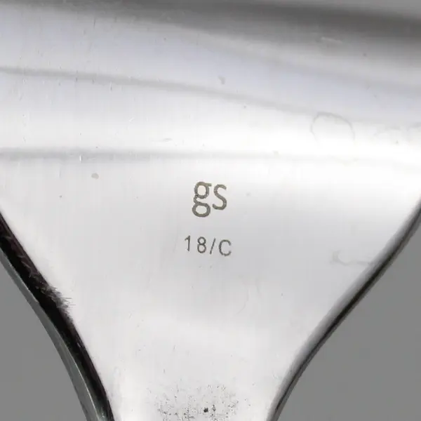 Lot Of 4 Gourmet Settings Celebration Pattern 18/C SS Serving Forks 10" Rare HTF