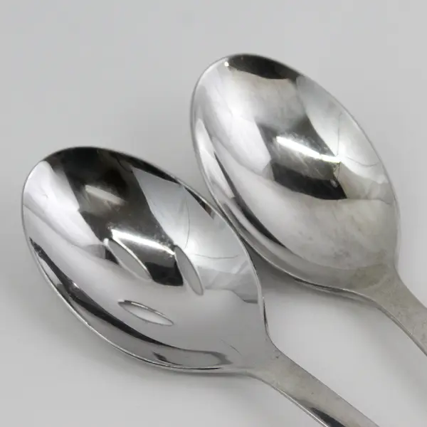 Lot Of 3 Gourmet Settings Celebration Pat 18/C SS Serving Spoons 10" Rare HTF