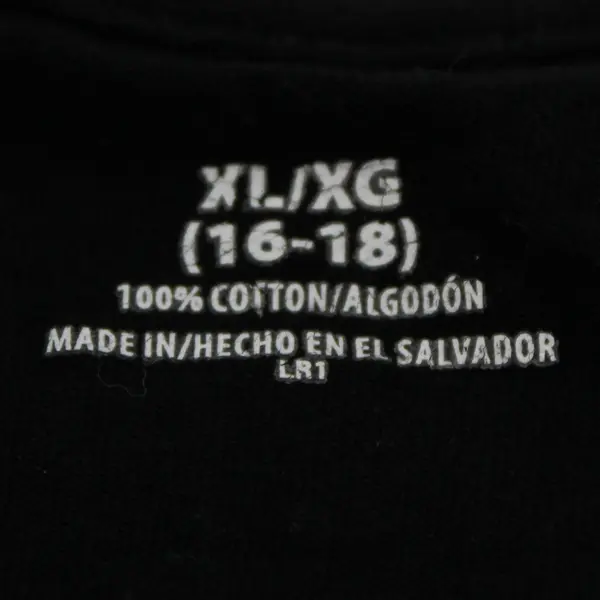 Unbranded Black Breast Cancer Awareness Printed Short Sleeve T-Shirt Women's XL