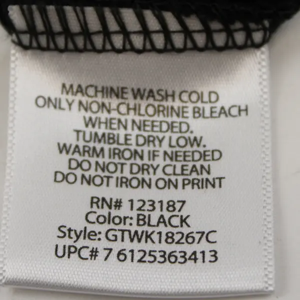 Unbranded Black Breast Cancer Awareness Printed Short Sleeve T-Shirt Women's XL