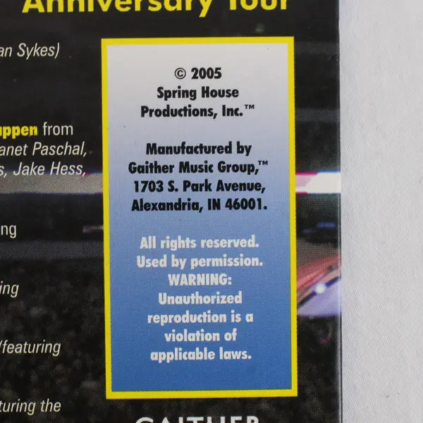 Gaither Homecoming 10th Anniversary Tour: Ten (CD, 2005) Christian