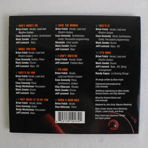 And Then There Were Songs by Brian Futch (CD, 2010)