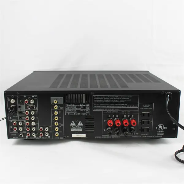 Denon DRA-397 AM/FM Multi-Zone Home Receiver - Untested Used