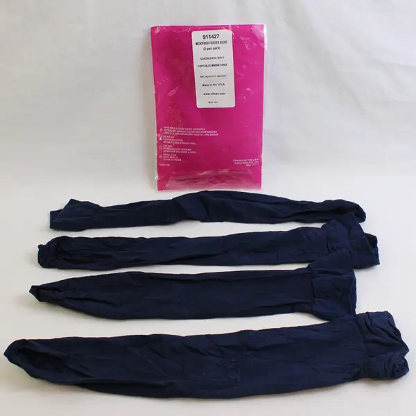 Lot of 2 Sealed Packs Silkies Trouser Socks Queen Size, Cream & Dark Navy, New