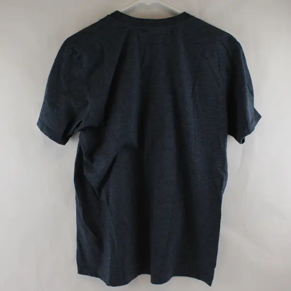 Rio Solid Blue Color "I Am Unlimited" Printed Short Sleeve T-shirt Men's Size L