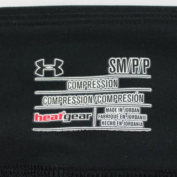 Under Armour Black and White Patterned Capri Compression Leggings Women's Small