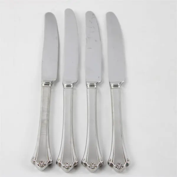 Set of 4 Oneida Anticipation Stainless Hollow Knives