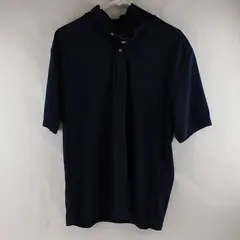 Ben Hogan Performance Solid Blue Color Short Sleeve Golf Polo Shirt Men's Size L