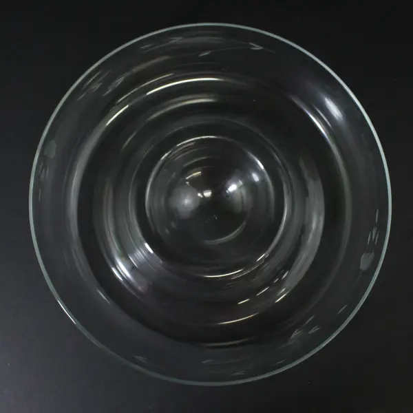 Vintage Princess House Heritage Hand Blown Chip And Dip Bowl with Box