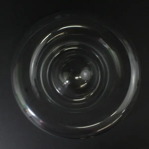 Vintage Princess House Heritage Hand Blown Chip And Dip Bowl with Box