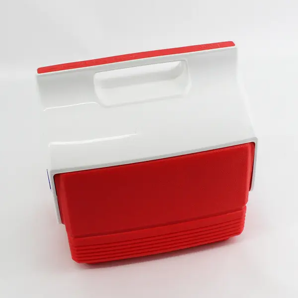Vintage Igloo Mini Mate Cooler Lunchbox Red And White